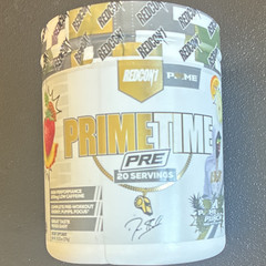 REDCON1 PrimeTime PRE Powder Prime Punch 20 serv exp 8/26