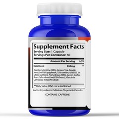 Keto Weight Management Supplement Energy Support Capsules Men Women 60Caps