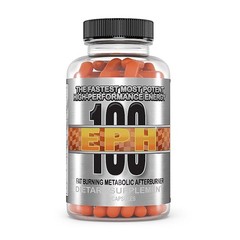 HardRock EPH 100 – 60 Capsules High Stim Fat Burner Pre-Workout