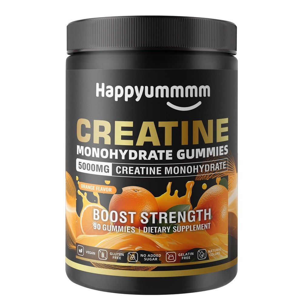 Creatine Monohydrate Gummies, NSF Certified, 5g Dose for Men & Women to Suppo…