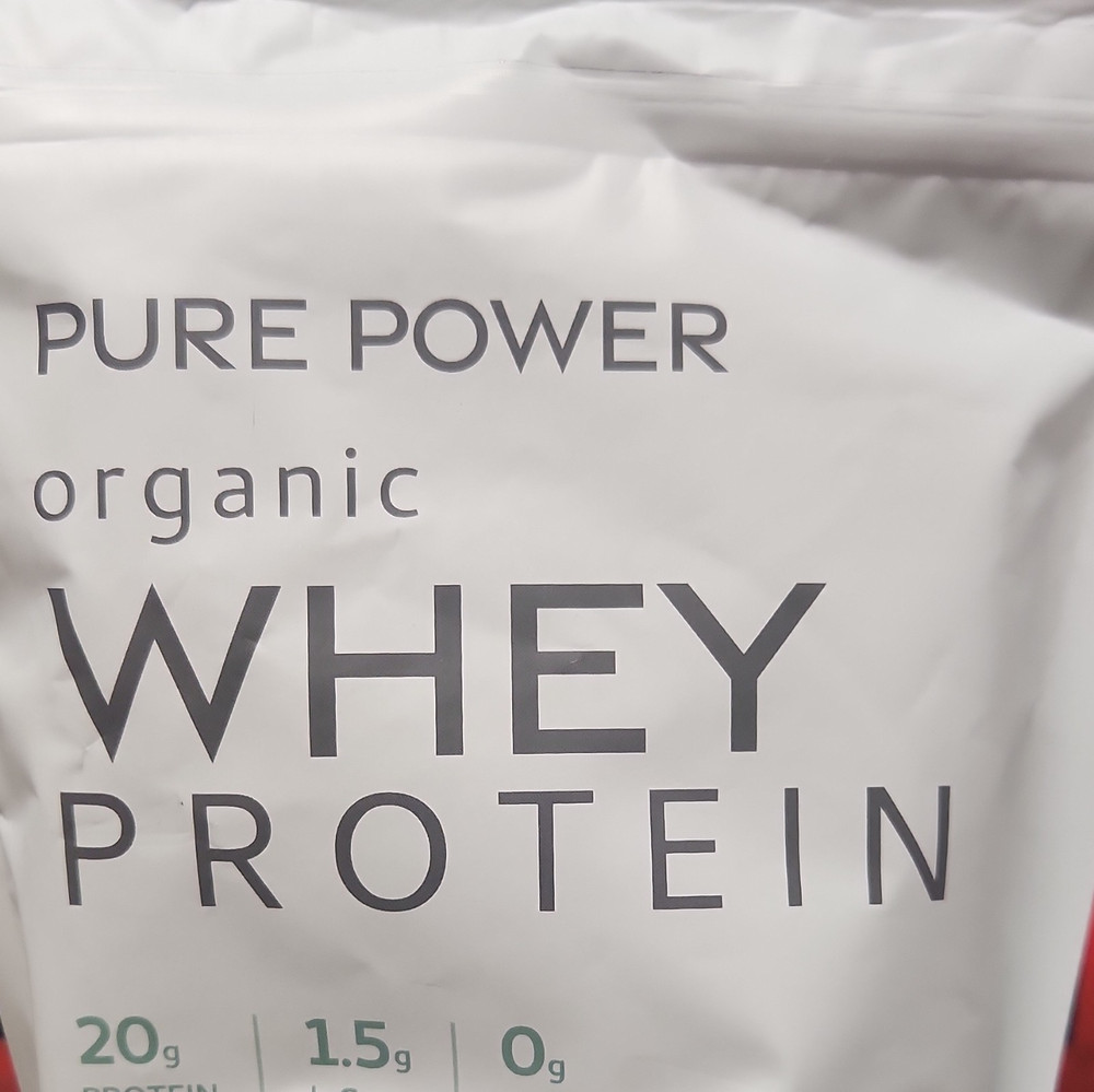 Pure Power Organic Whey Protein Powder Bodybuilding Sports Fitness Performance