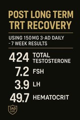 3-AD Black Series- Patented Mens Performance Vitality Supplement – Muscle, S…