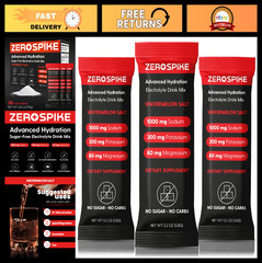 Keto Electrolyte Powder Packets | No Sugar Hydration Drink Mix | 30 Sticks, Wate