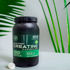 Creatine Monohydrate Capsules – Muscle Growth & Energy Boost – 100% Pure