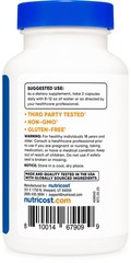 Nutricost Agmatine Sulfate 1000mg, 120 Capsules – 120 Count (Pack of 1)