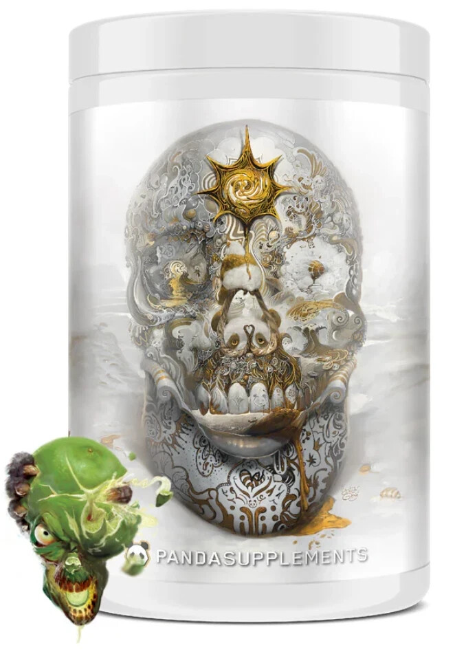 Panda Supps SKULL Pre High Stim Nootropic Pre-Workout Cranial Smash