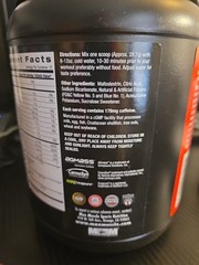 Pre-workout FBX 2.0 Atomic Lime. 2.5g Of Creatine, 3.2g Of Beta Alanine. 31…