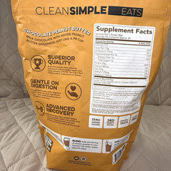 Clean Simple Eats Whey Protein Powder CHOCOLATE PEANUT BUTTER