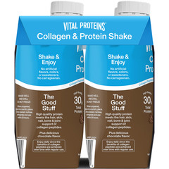 Vital Proteins chocolate collagen Protein shake 30g protein 10g collagen Peptide
