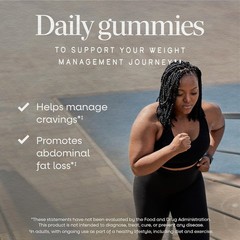 Nature’s Way Weight Manager Gummy, Helps Manage Cravings*(1), Supports Energy Me