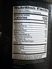 BARE PERFORMANCE NUTRITION BPN Whey Protein Casein Protein Powder Cinnamon Roll