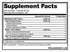 MUTANT CREAKONG CX8 Advanced Creatine Multiplier 30 Servings