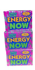 Energy Now Ginkgo Biloba Supplements 144 Packs 3 Pills In Each Pack 6 Boxes