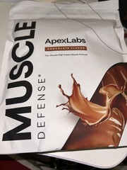 APEX LABS MUSCLE DEFENSE CHOCOLATE FLAVOR 9.3 OZ – EXP 6/28 – NEW PACKING US mfd