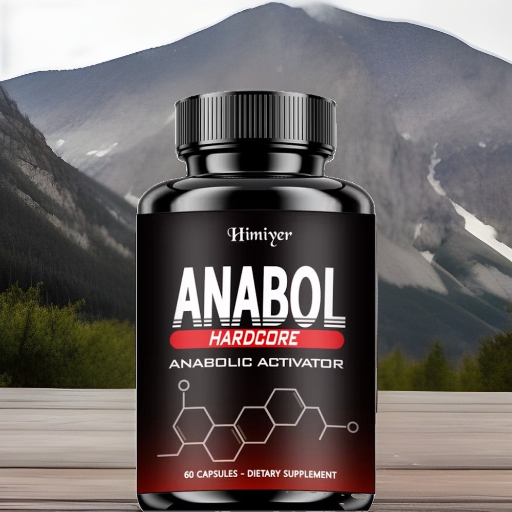 Anabol Hardcore Advanced Muscle Building Supplement | 60 Capsules | NEW SEALED