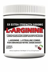 L-Arginine 5000mg | Pre Workout | Cardio Amaze, Cherry