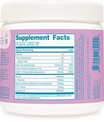 Wellah Perfect Pick-Me-Up (Mixed Berry) 30 Servings – Energy Boost Drink Mix