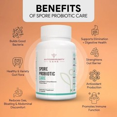 Autoimmunity Care: Spore Probiotic Care Digestive Health – Mens & Womens (60Cap)
