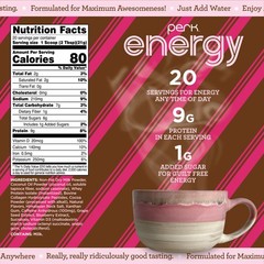 Perk Energy Drink Mix (Mint Chocolate Truffle) 20 Servings – Coffee Alternative