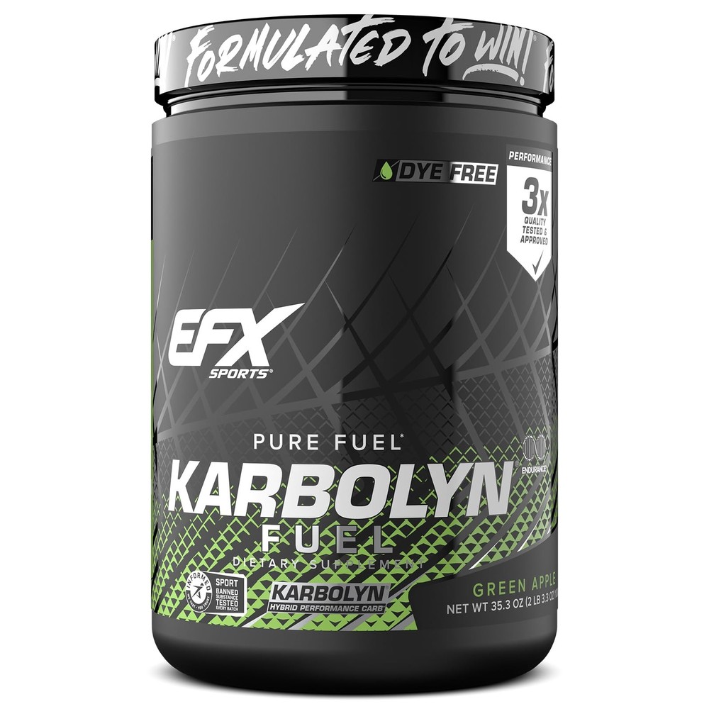 EFX Sports Karbolyn Fuel | FastAbsorbing Carbohydrate Powder | Carb Load, Sus…