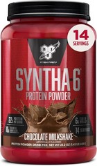 SYNTHA-6 Chocolate Milkshake Protein Powder, 22g Protein & 6g Fiber, 14 Servings