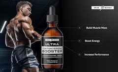 Ultra6 Nutrition Testosterone Booster Liquid Men Women Endurance Fast Absorption