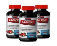 multivitamin supplement – GOJI BERRY 40% EXTRACT – digestive aid pills 3B