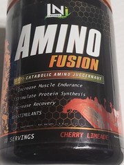 Lecheek Nutrition – AMINO FUSION – Cherry Limeade – 30 Servs – Best By 10/2025