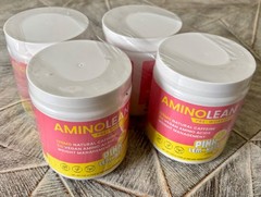 4 Pack NEW! RSP Amino Lean Pre Workout Pink Lemonade Dietary Supplement Exp 6/27