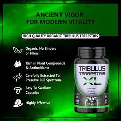 TRIBULUS TERRESTRIS 96% SAPONINS BODY BUILD SPORT FITNESS SUPPLEMENT 7500mg