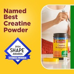 Creatine Monohydrate Powder 5g Unflavored Muscle Support 90 Day