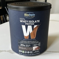 Biochem 100% Whey Protein Isolate – Grass Fed Chocolate 1.9 lbs (878 grams)