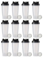 Shaker Bottle 24oz (Americas Blender) Mixer, Black «Pack Of 12» 