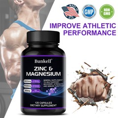 Zinc Magnesium with Vitamin B6 – Restful Sleep, Anti Stress & Anxiety Supplement