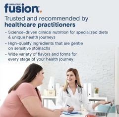 Bariatric Fusion Unflavored Meal Replacement 27g Protein 30 Ounce (Pack of 1)