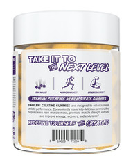 Finaflex Creatine Monohydrate Gummies For Muscle Growth & Recovery, Lemon 30srv