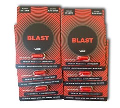 Original Blast Black Red Vibe Premium Energy Enhancement Performance Booster