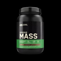 Optimum Nutrition Serious Mass, Chocolate, Weight Gainer Protein Powder, Mass Ga