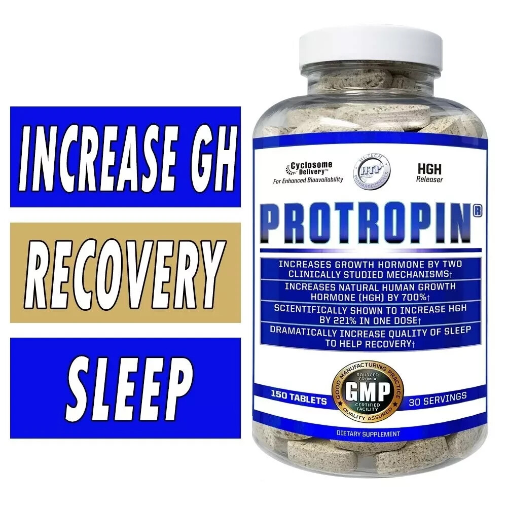 Hi-Tech Pharmaceuticals Protropin Improve Sleep and Lean Muscle 150 Tablets New