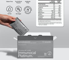 Immunocal Platinum Glutathione Precursor (10 pouches) – New – 11/2027