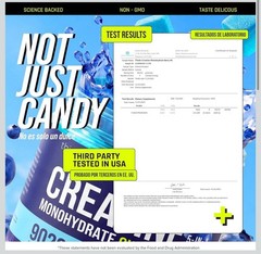 Thinbi Creatine Gummies 9020mg 5-in-1 5G Creatine Monohydrate B12 & L-Taurine
