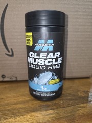 MuscleTech Clear Muscle Liquid Softgels 84ct 1g BetaTOR Superior Absorption