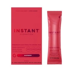 Instant Hydration Raspberry Electrolyte Drink Mix Sports Drink – 10ct/80gms