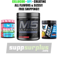Cellucor -BPI – EVL – Creatine – M5 Ultimate – BPI Best Creatine ALL Mega Sale