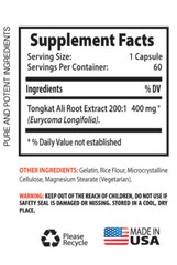Natural libido support for women – TONGKAT 400Mg – Tongkat for women 1B