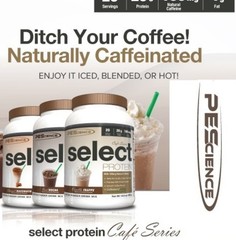 PESCIENCE SELECT PROTEIN Café Series 1.4 lb (20 Serv) Van Sweet Cr BEST BY 09/26