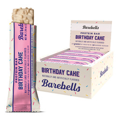 Barebells Protein Bar Birthday Cake 12 Bars Barebell Bar NEW!!