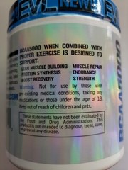 Evlution Nutrition – BCAA 5000 – UNFLAVORED – 60 Servings – 10.6 oz – Exp 2/2025