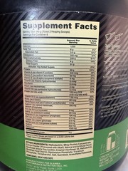 Optimum Nutrition Serious Mass Chocolate Peanut Butter 6lb Exp 1/27