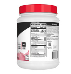 Muscle Milk Genuine Protein Powder, Strawberries ‘N Crème, 32g Protein, 1.93lb,